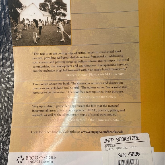 Rural Social Work: Building and Sustaining Community Assets textbook - Picture 2 of 2